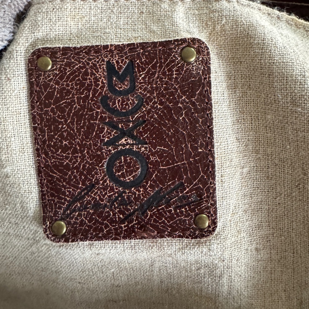 MUXO By Camila Alves Tribal Accents Large Tote Bag & Bottom Zip Compartment - Picture 3 of 4